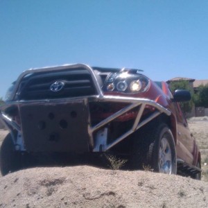 just got done building my bumper, just need to paint it, then scratch the h