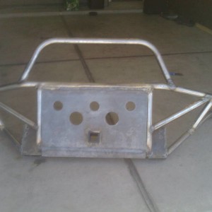 just got done building my bumper, just need to paint it, then scratch the h
