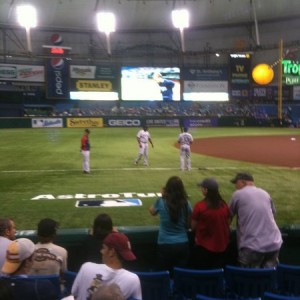 Rays vs Red Sox game. Go Red Sox and Go Bruins!!!