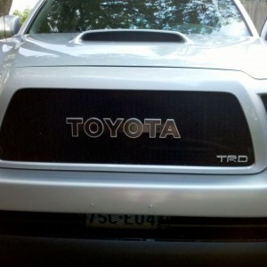 Colormatched stuff on grill