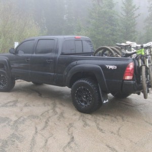 Mountain biking