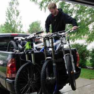 Mountain biking