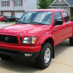 2004 Radiant Red Tacoma DC 1
