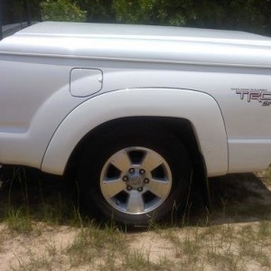 2006 toyota tacoma prerunner double cab white trd TRD