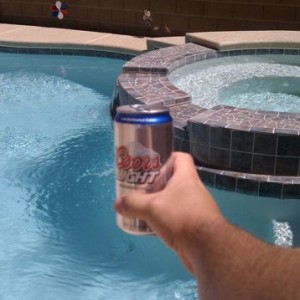 Rough weekend ahead LOL pool water is 78 and the mountains are blue!