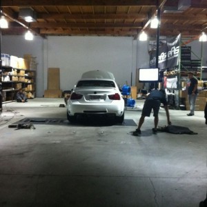 M3 on a dyno