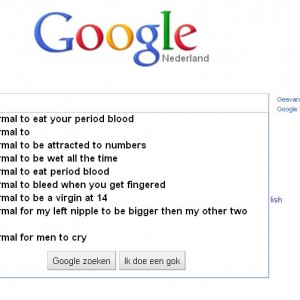 Google Netherland Autocomplete