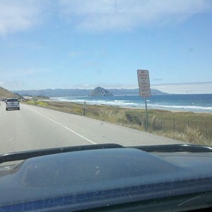 On my way back to SD. Guess where I'm at.