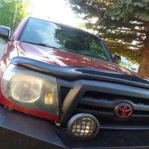 spray on liner grill
