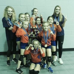 My wife and daughters volleyball team just won the 9u Palmetto State tournament!