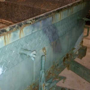 Front of Tub