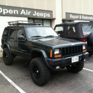My buddy just finished his jeep to join us at rausch creek On july 8th...lo