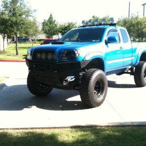 Cullen got new front shocks it has a more aggressive stance