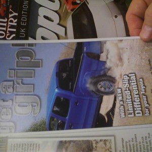 I wanna be in the toyota owner mag.... :(