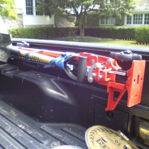 Hi-lift monted and shovel rachet straped..lol...i need shovel mounts please