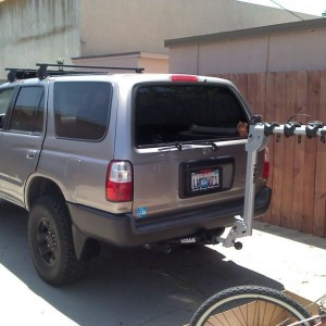 New bike rack.
