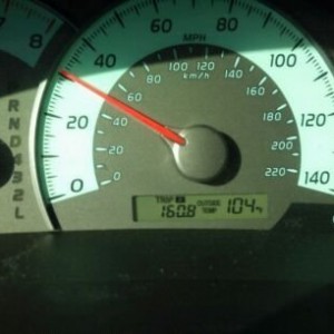 Yowza! Said 106 earlier.