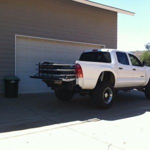Both bedsides on, just need to secure the bottom