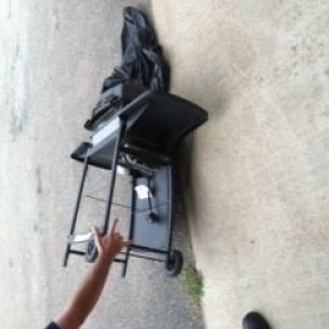 :eek: Grill Down! Storms already gettin bad.....