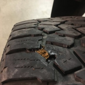 Just stuff it in there she said. It'll be easy she said.