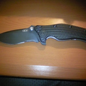 New toy. Zero Tolerance 200st