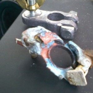 Yeah, i think it was time for a new + battery terminal...