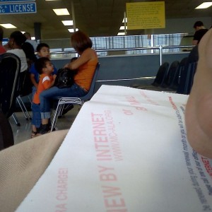 How many kids do you have to bring to the DMV?