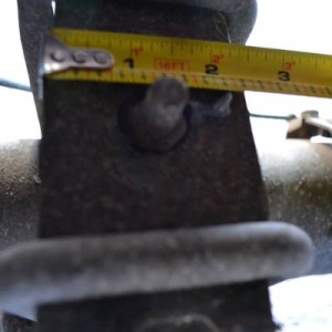Leaf Spring Bump Stop measurements