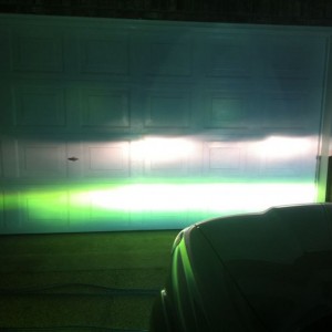 3000k fogs green on start up?