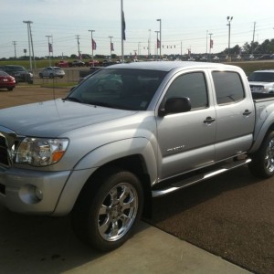 At the dealership about to go home!