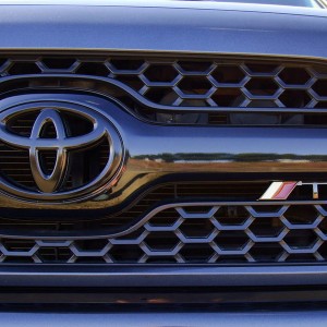 Black Chrome TRD Emblem