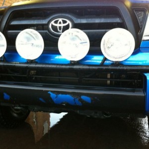 Plastiderp + bug splats + car wash = fail