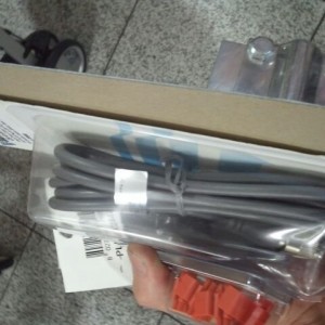 Solder, coax, splices, shrinktube and a CB waiting for install. Hmm.. what 