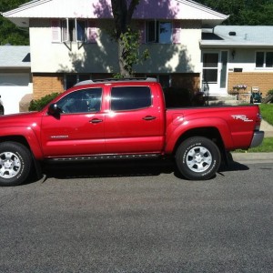 My taco shining in the sun