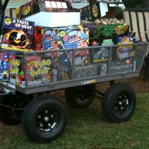 Blown off fireworks early at the lake, going to the ritz Carlton on the 4th