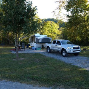 Out for a camping trip took a ride out through the woods