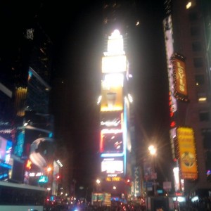 Times square!