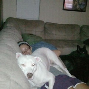 My pit isn't scared of anything, but fireworks.