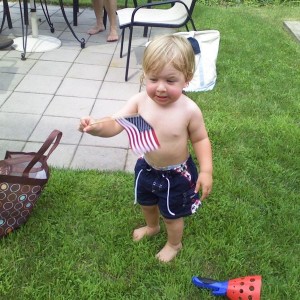 Happy 4th from my nephew! ~ Dave ~