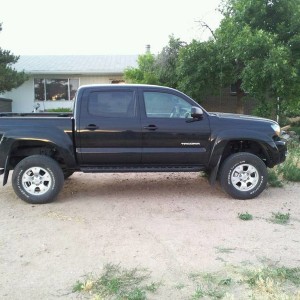 O.M.E. 3" LIFT INSTALLED