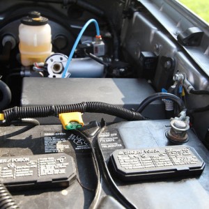wiring in engine bay