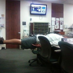 Anyone planking? Lol