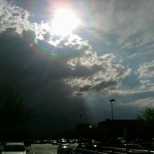 Flash flood warning for Vegas