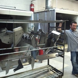 Powder coat jackass