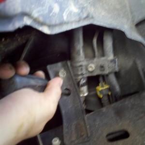 gas tank removal