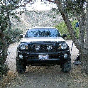 Camping at hungry valley