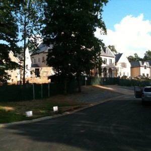That is all 1 house! And thats part of the house on the left And yes I am d