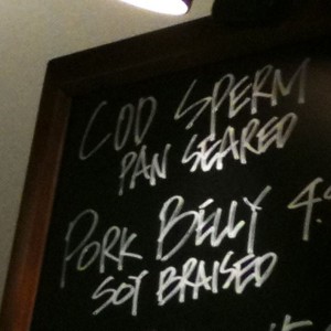Cod sperm? :puke: