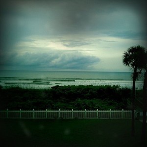 Not so beautiful in Cocoa Beach.