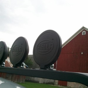 Light bar plasti dipped